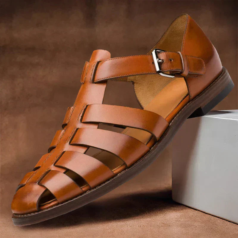 Lefèvre™  Sandales en Cuir