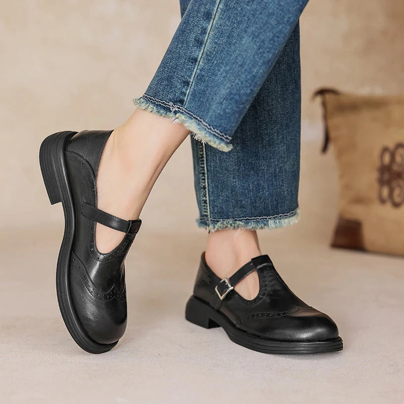 Verda Zaiir - Élégante Chaussure en Cuir