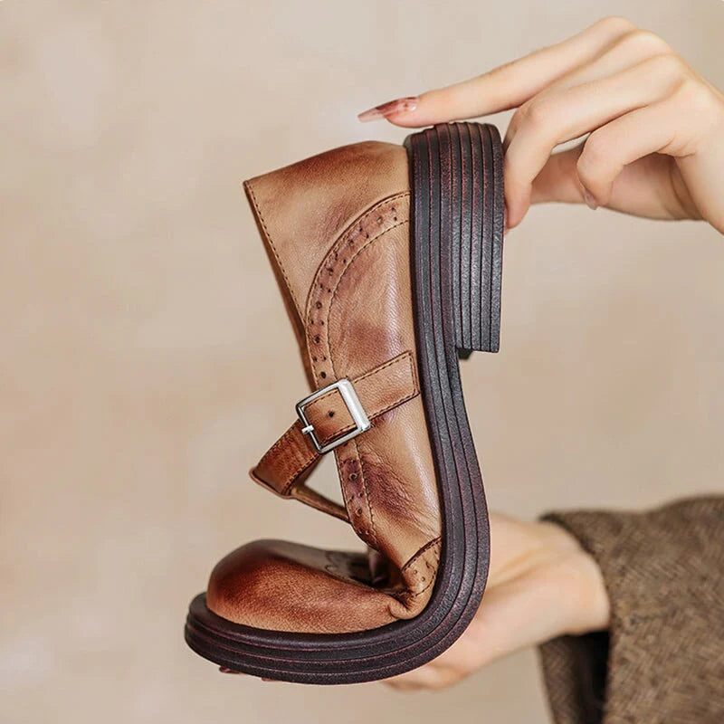 Verda Zaiir - Élégante Chaussure en Cuir