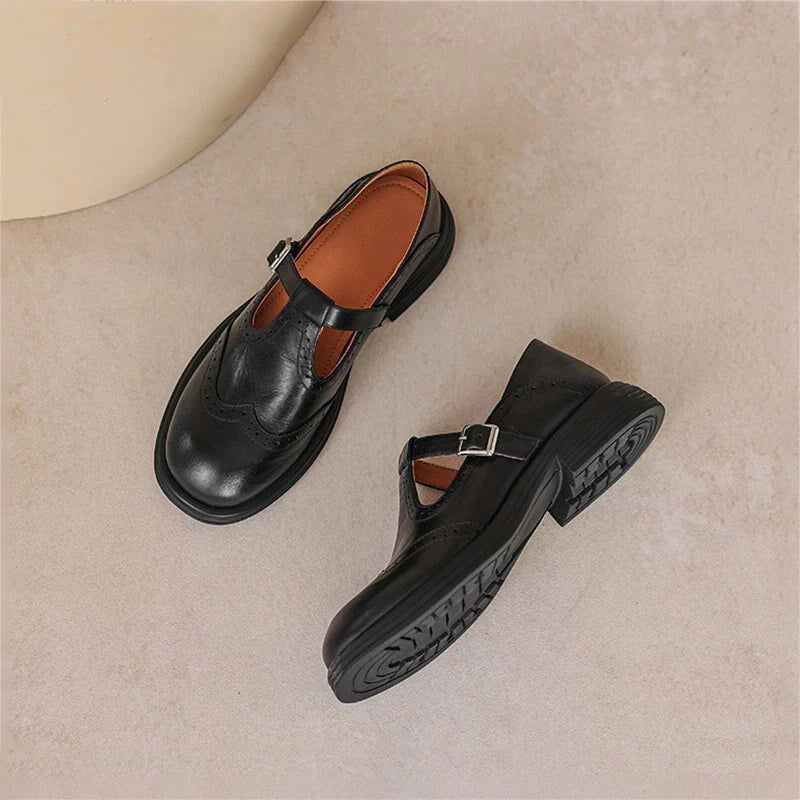 Verda Zaiir - Élégante Chaussure en Cuir