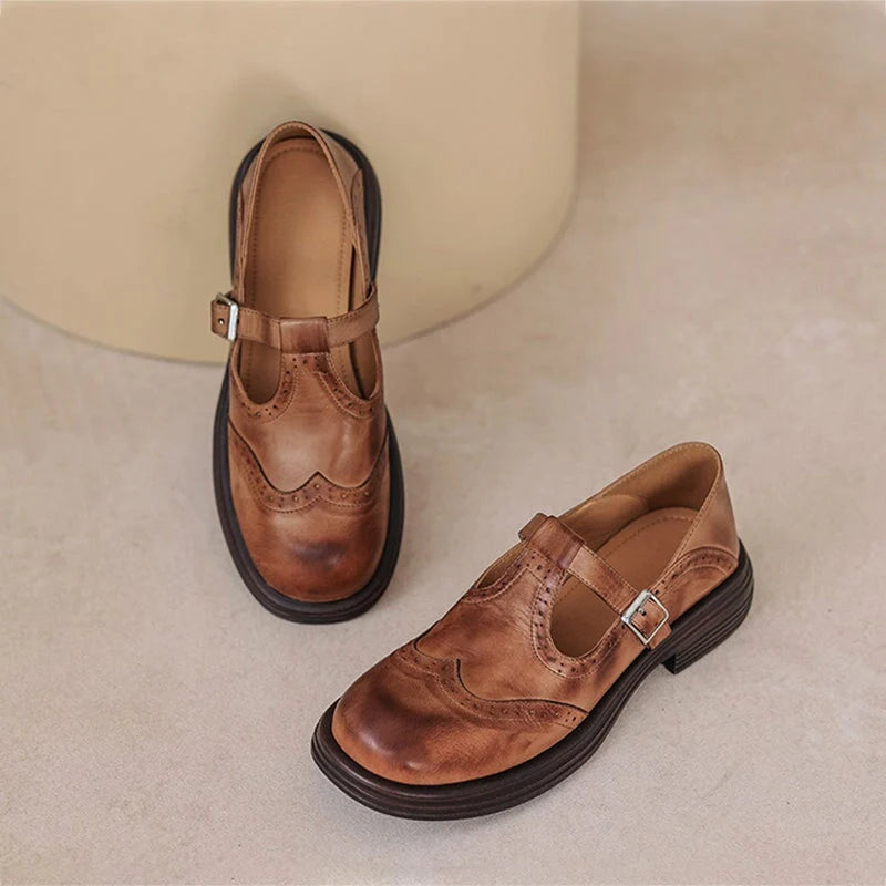 Verda Zaiir - Élégante Chaussure en Cuir