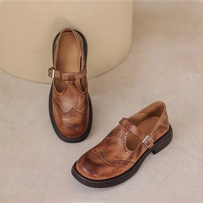 Verda Zaiir - Élégante Chaussure en Cuir