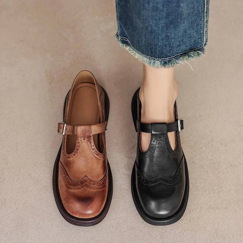 Verda Zaiir - Élégante Chaussure en Cuir